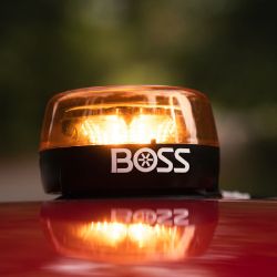 BOSS MSC25039 Round Rotation Pattern Strobe Light - BOSS MSC25039