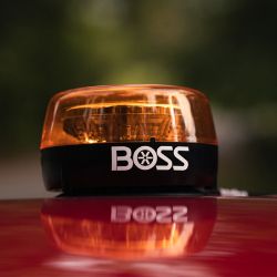 BOSS MSC25039 Round Rotation Pattern Strobe Light - BOSS MSC25039