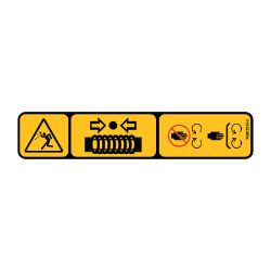 Boss MSC27246 Compressed Spring Decal 