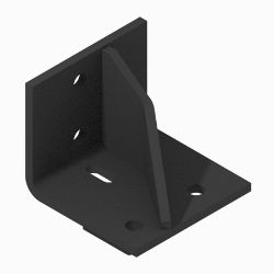 BOSS PBA05110-03 Passenger Side Black Support Bracket Assembly 
