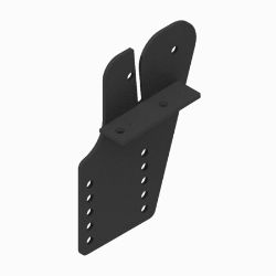 BOSS PBA06341-03 Frontier Right Hand Black Weld Pushbeam Support Plate Assembly (09+) 