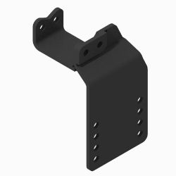 BOSS PBA09012-03 Chevy 1/2T Black Weld Passenger Side Pushbeam Assembly (07+) 