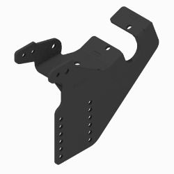 BOSS PBA10203-03 RT3/Ford Black Passenger Side Pushbeam Support Plate (2017+) 