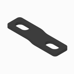 BOSS RPL22995-03 Dodge Drag Pro 3/4T & 1T Black Under Carriage Shim 