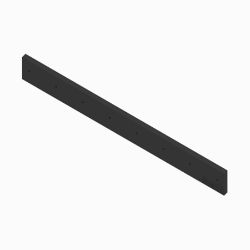 BOSS STB09224 76 x 8 x 1-1/2 Urethane Cutting Edge 