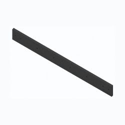 BOSS STB09317 6 x 6 x 1 Straight Blade Urethane Cutting Edge 