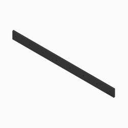 BOSS STB09319 76 x 6 x 1 Straight Blade Urethane Cutting Edge 