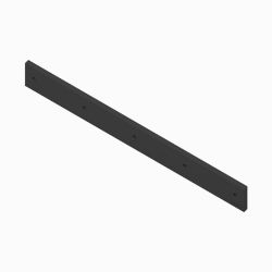 BOSS STB13805 4 x 4 x 3/4" Straight Blade Urethane Cutting Edge 