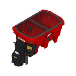 BOSS VBS26160 VBX+ 1.5 Yard Pintle V-Box Spreader - BOSS VBS26160