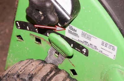Where to Find the Model and Serial Number on a Lawn-Boy Push Mower
